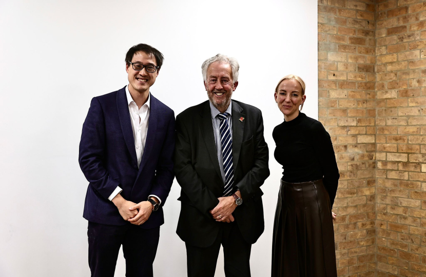 Johnny David and Victoria