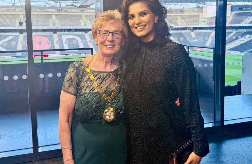 Mayor Bradburn & Cllr Muzammil 