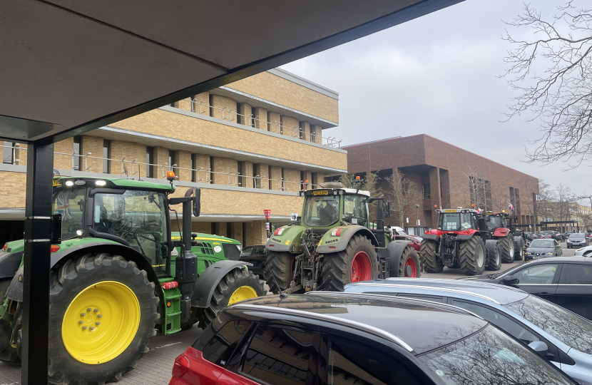Tractors at Civic