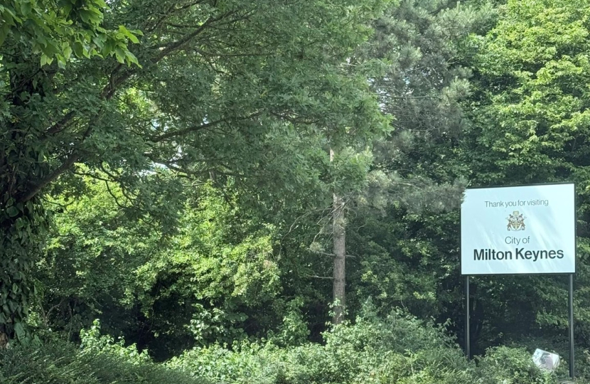 Flytipping by MK Sign