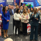 Kemi Badenoch speaking in front of Conservative councillors, members and candidates in Milton Keynes