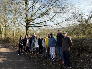 Residents at the site 