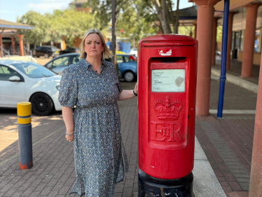 Cllr Amanda Marlow calls on MPs to act over poster delivery delays 