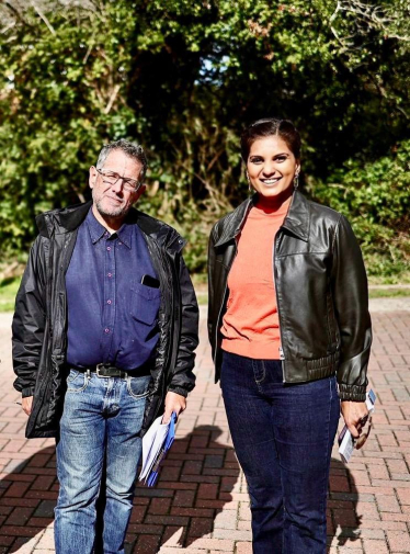 Cllr Muzammil and Geary 