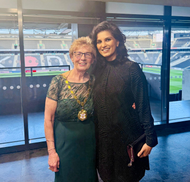 Mayor Bradburn & Cllr Muzammil 